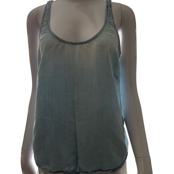 Bella Dahl Denim Relaxed Tank Top - Picture 1 of 8